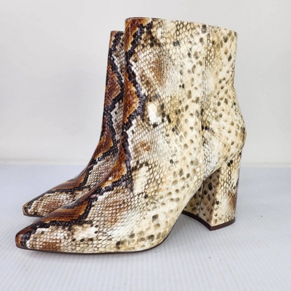 Charles David Python / Snake Print Boots 🐍
